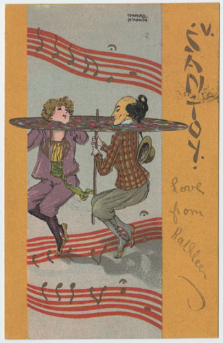 Kirchner Art Nouveau Postcard