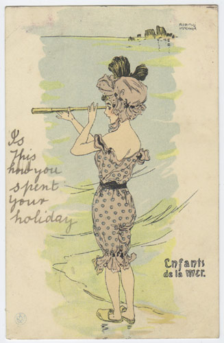 R.Kirchner Art Nouveau Postcard