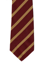 West Yorkshire Regiment striped tie