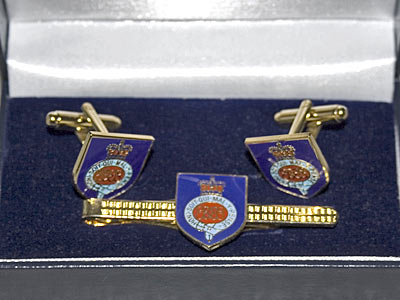 Grenadier Guards cufflink and  tie pin boxed set