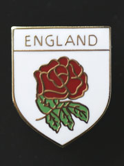 England Rose, Pin Badge