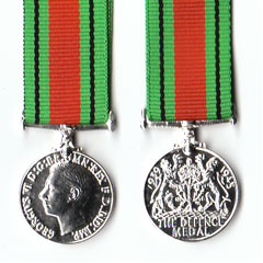 Defence Medal miniature