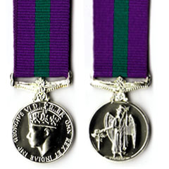 General Service Medal George 6th