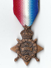 WW1 1914 miniature star medal