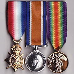 Group of 2nd world war miniature (dress) medals