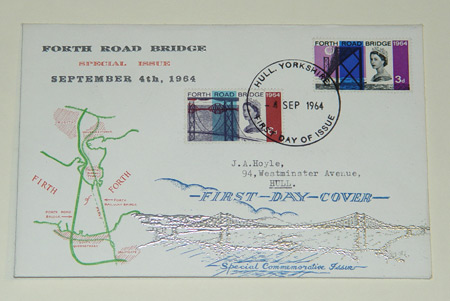 Forth Road Bridge First Day Cover 1964